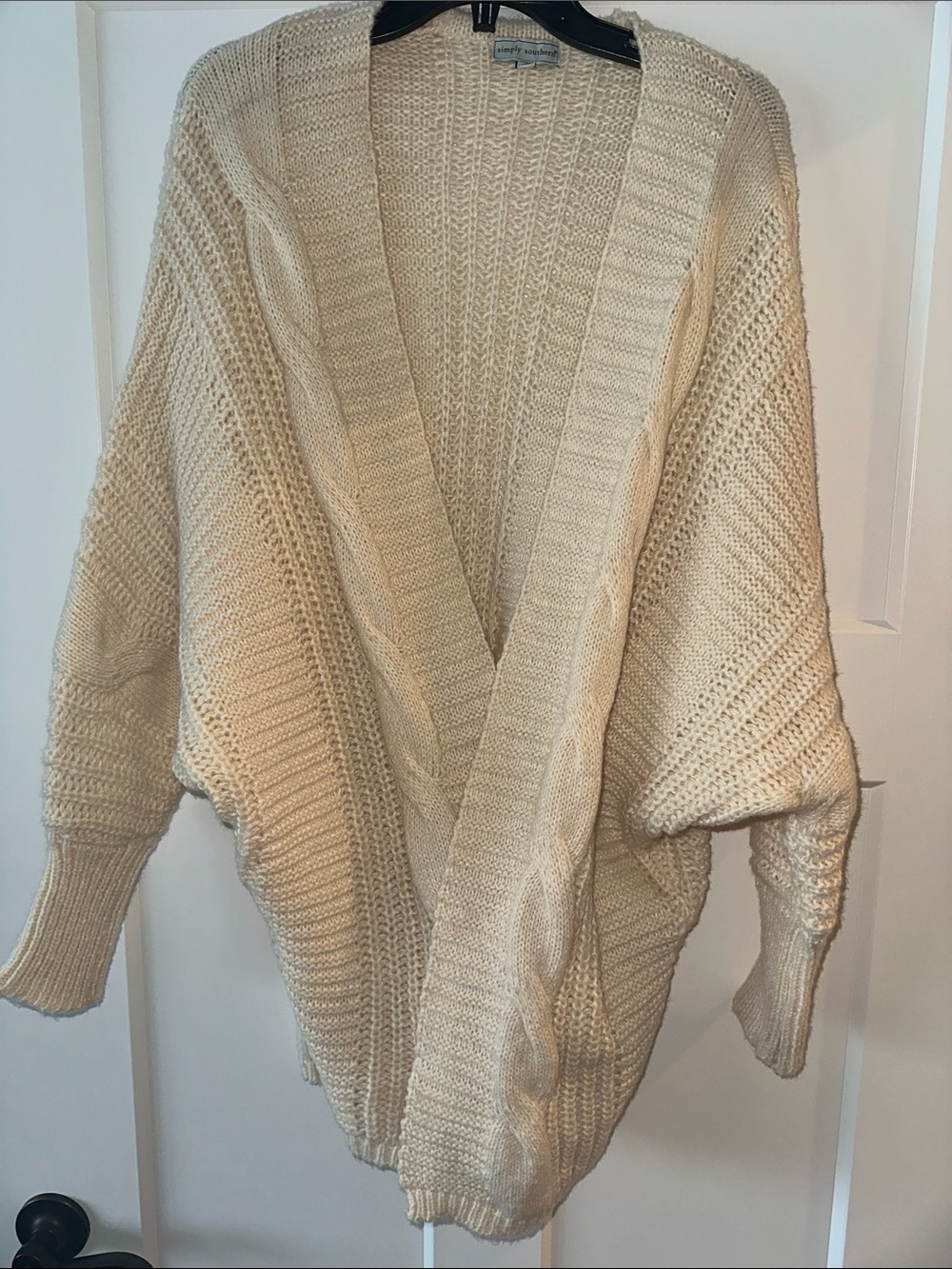 Simply Southern open front sweater